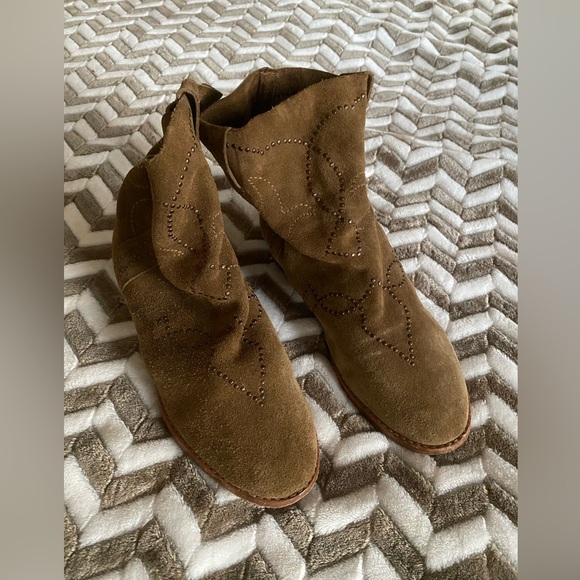 Joie Palma Studded Suede
Taupe Ankle Boots Size 8,5 - Picture 3 of 8